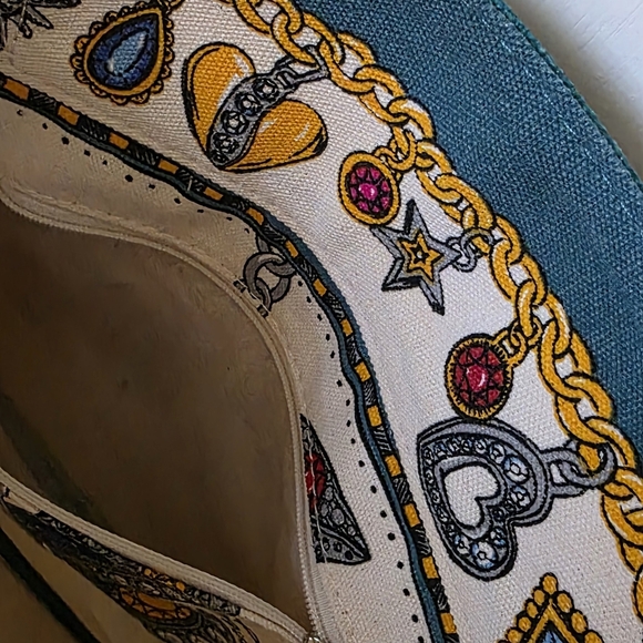 Brighton Charmed Love Canvas Tote NWT - Picture 9 of 10